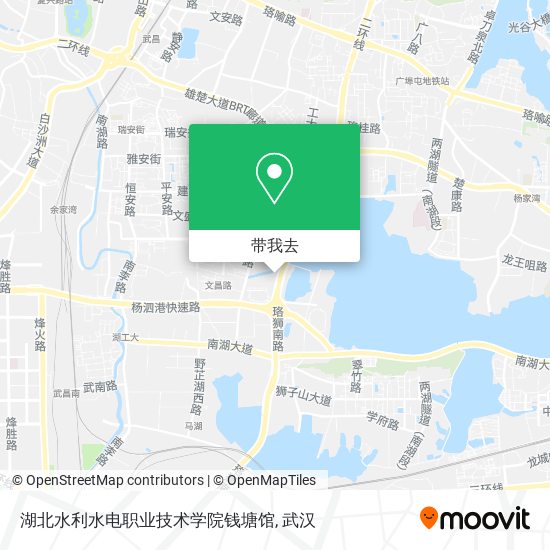 湖北水利水电职业技术学院钱塘馆地图