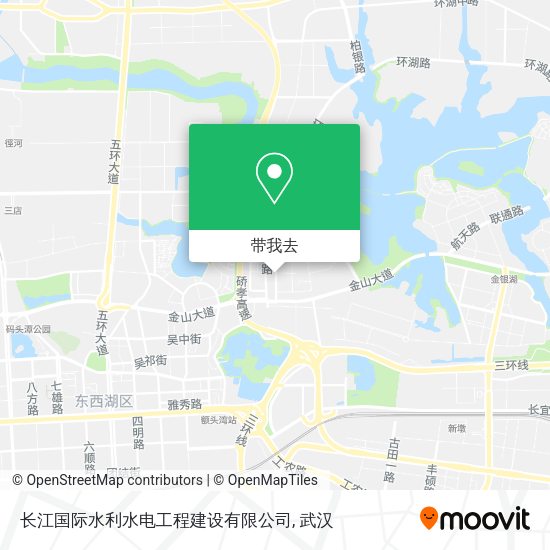 长江国际水利水电工程建设有限公司地图