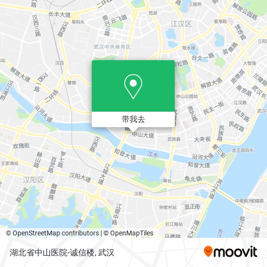 湖北省中山医院-诚信楼地图