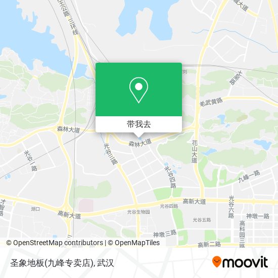 圣象地板(九峰专卖店)地图