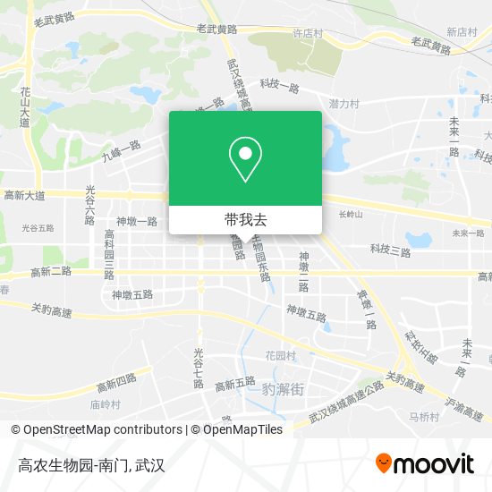 高农生物园-南门地图