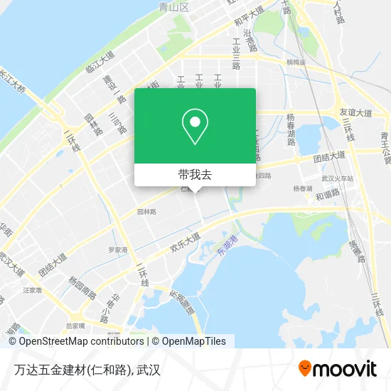 万达五金建材(仁和路)地图