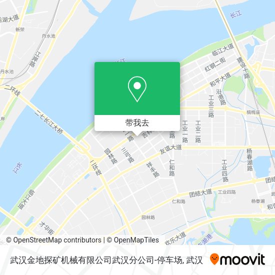 武汉金地探矿机械有限公司武汉分公司-停车场地图