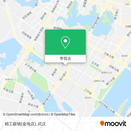 精工眼镜(金地店)地图