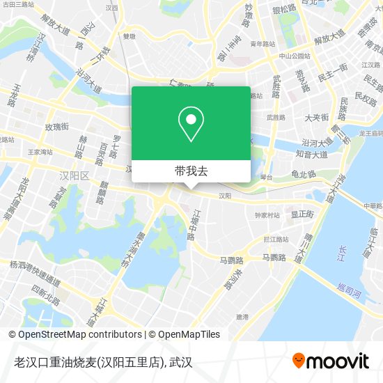 老汉口重油烧麦(汉阳五里店)地图