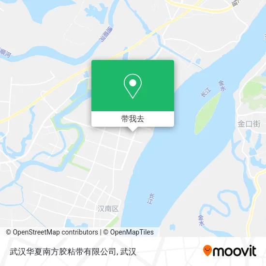 武汉华夏南方胶粘带有限公司地图