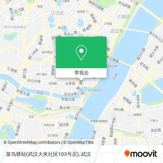 菜鸟驿站(武汉大夹社区103号店)地图