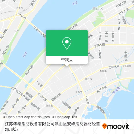 江苏华泰消防设备有限公司洪山区安峰消防器材经营部地图