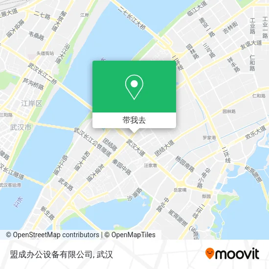 盟成办公设备有限公司地图