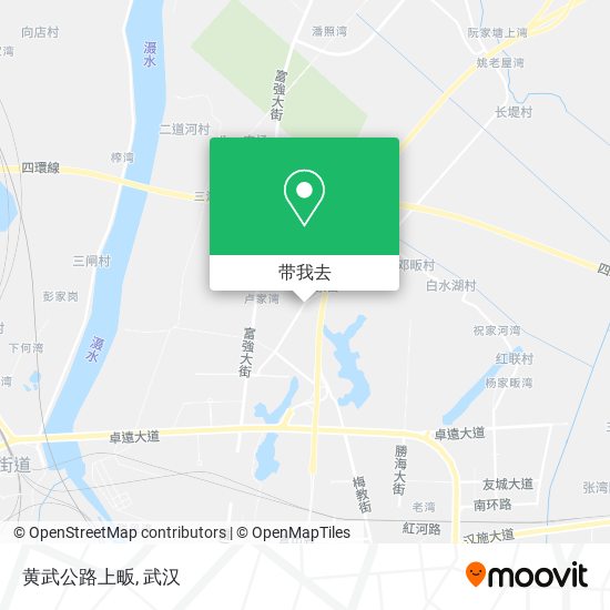 黄武公路上畈地图