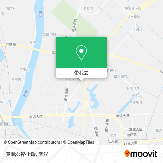 黄武公路上畈地图