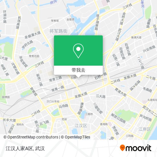江汉人家A区地图