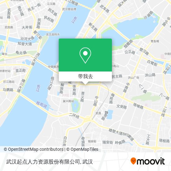 武汉起点人力资源股份有限公司地图