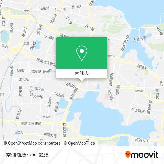 南湖渔场小区地图