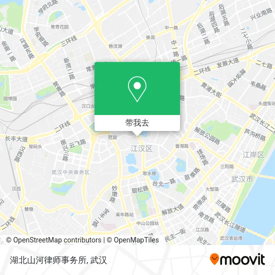 湖北山河律师事务所地图