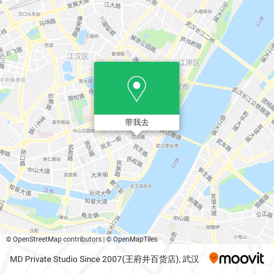 MD Private Studio Since 2007(王府井百货店)地图