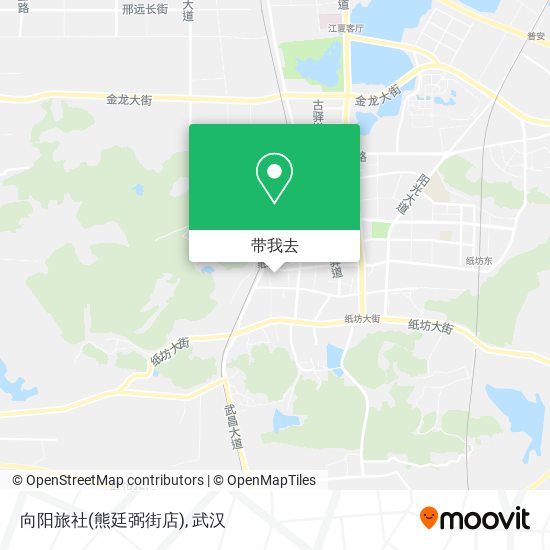 向阳旅社(熊廷弼街店)地图