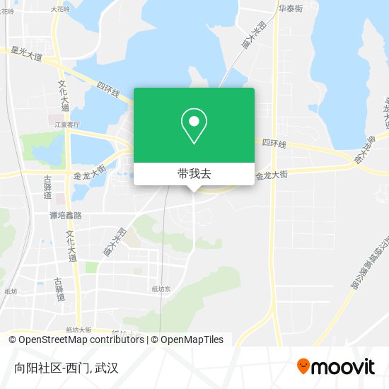 向阳社区-西门地图