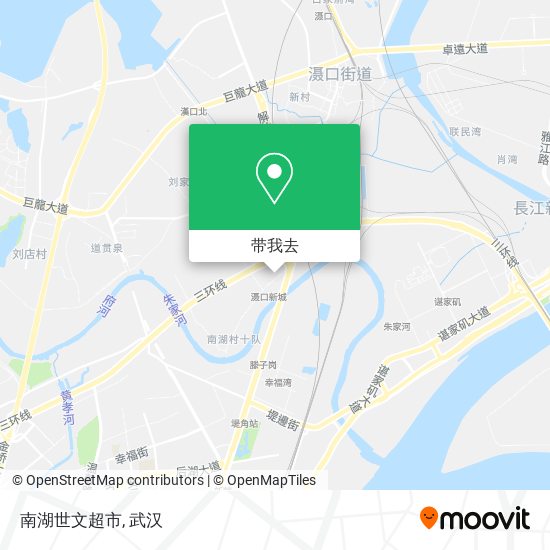 南湖世文超市地图