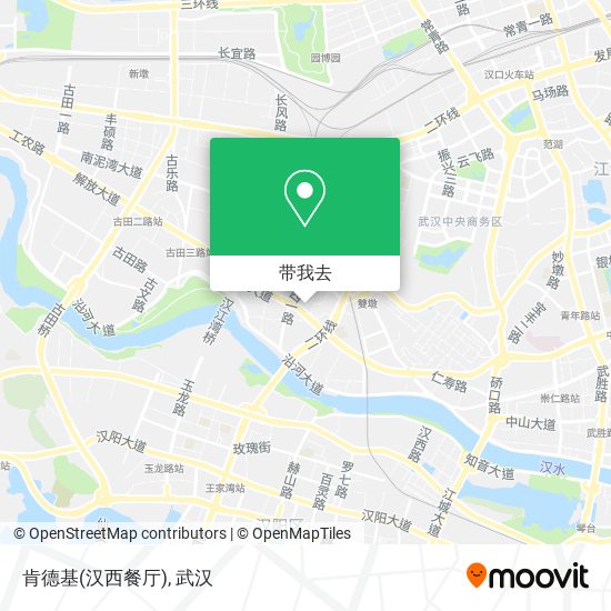 肯德基(汉西餐厅)地图
