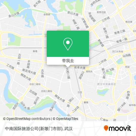 中南国际旅游公司(新墩门市部)地图