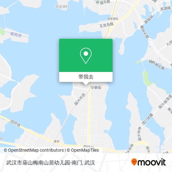 武汉市庙山梅南山居幼儿园-南门地图