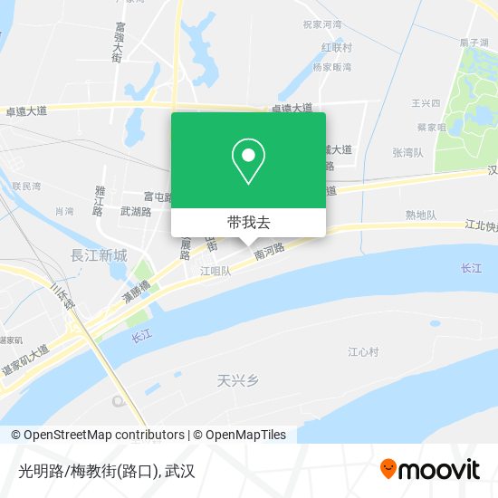 光明路/梅教街(路口)地图