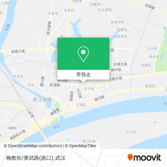 梅教街/黄武路(路口)地图