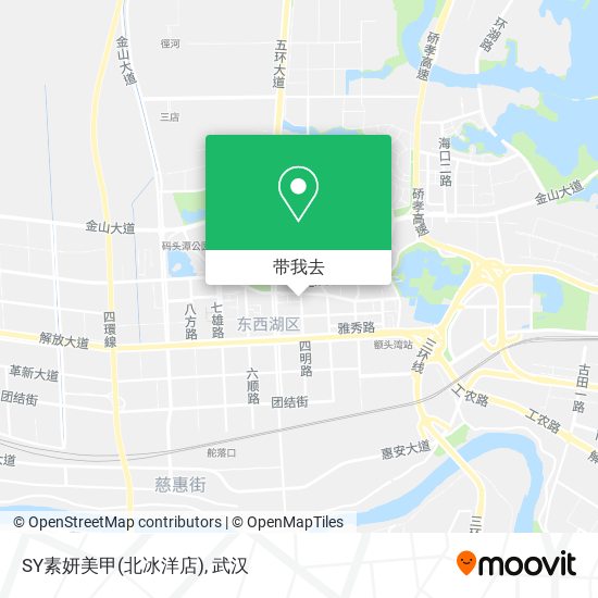 SY素妍美甲(北冰洋店)地图