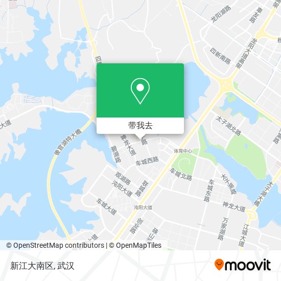 新江大南区地图