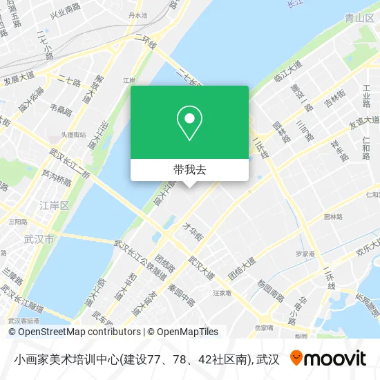 小画家美术培训中心(建设77、78、42社区南)地图