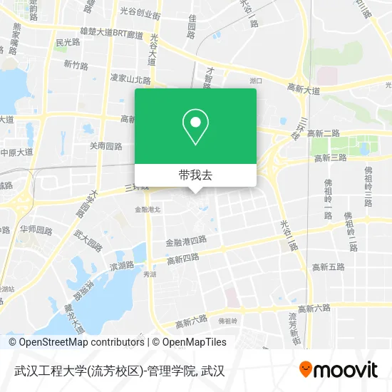 武汉工程大学(流芳校区)-管理学院地图