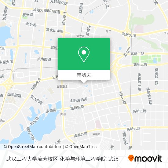 武汉工程大学流芳校区-化学与环境工程学院地图