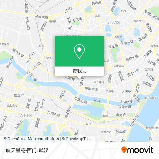 航天星苑-西门地图