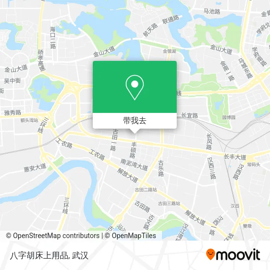八字胡床上用品地图