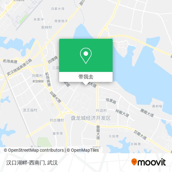 汉口湖畔-西南门地图