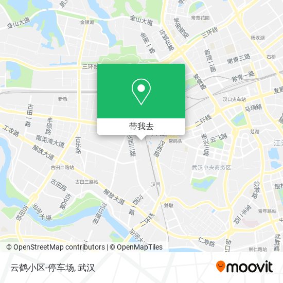 云鹤小区-停车场地图