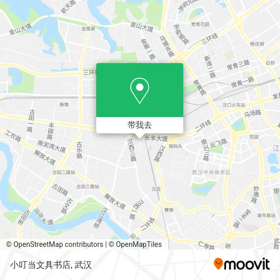 小叮当文具书店地图
