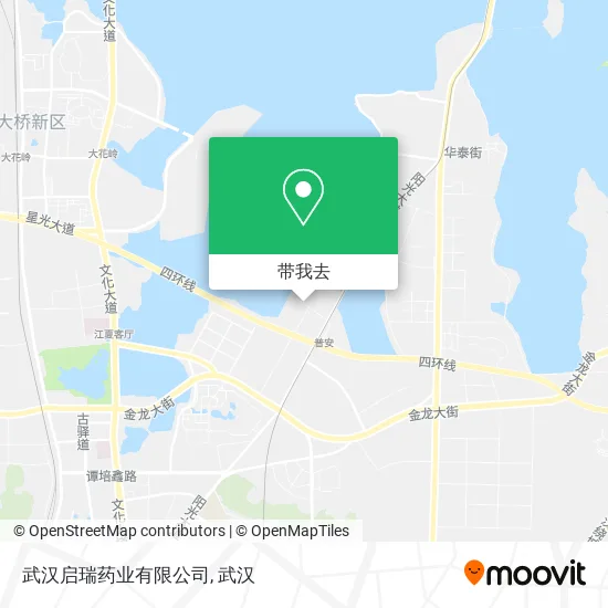 武汉启瑞药业有限公司地图