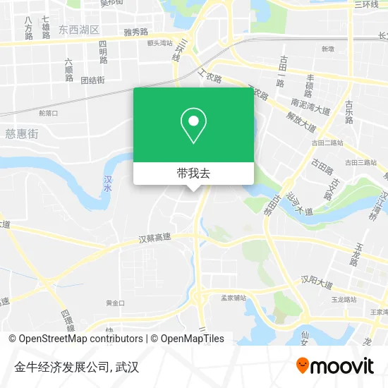 金牛经济发展公司地图
