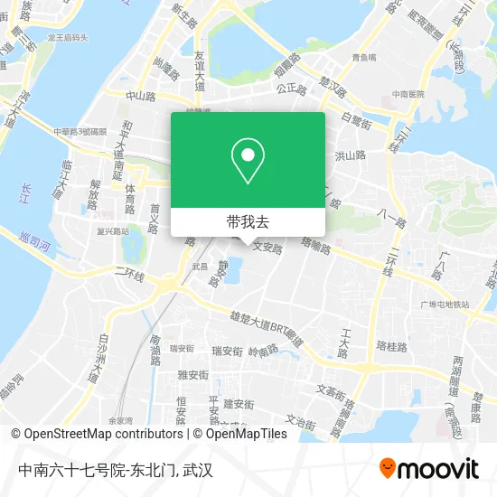 中南六十七号院-东北门地图