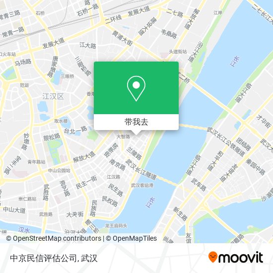 中京民信评估公司地图