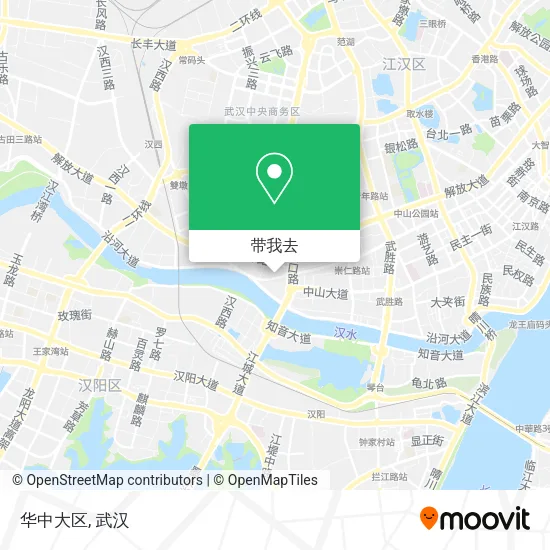 华中大区地图