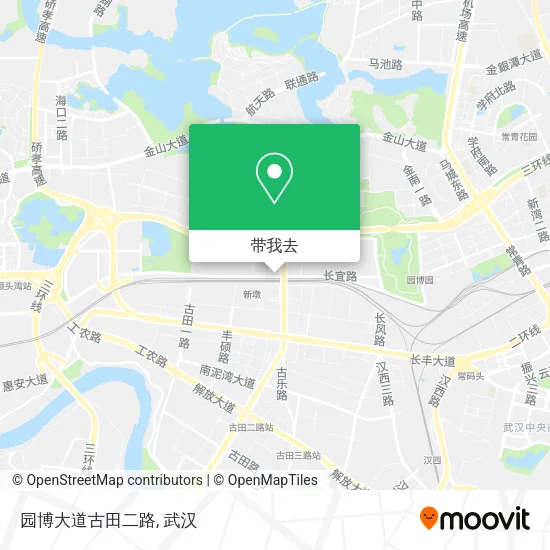 园博大道古田二路地图