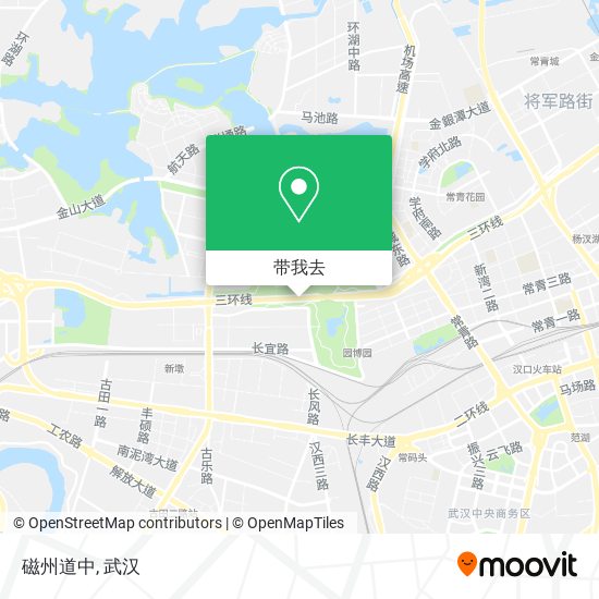 磁州道中地图