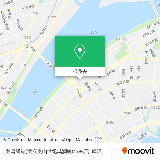 菜鸟驿站(武汉奥山世纪城澜橼C5栋店)地图