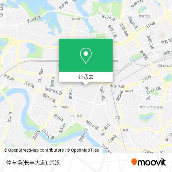 停车场(长丰大道)地图