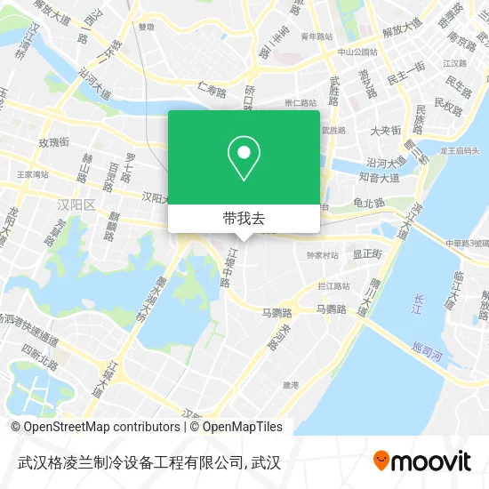 武汉格凌兰制冷设备工程有限公司地图