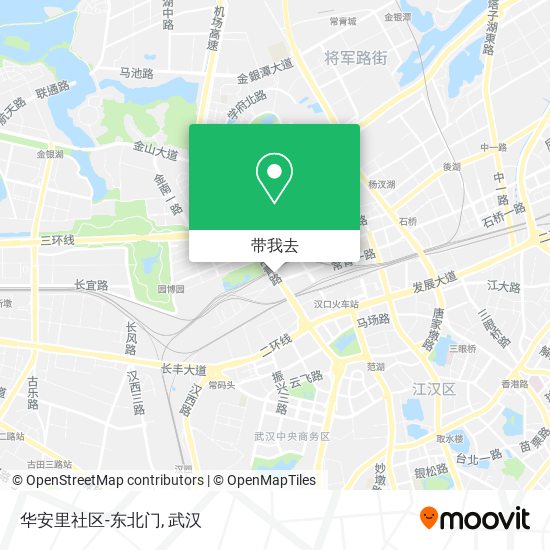 华安里社区-东北门地图