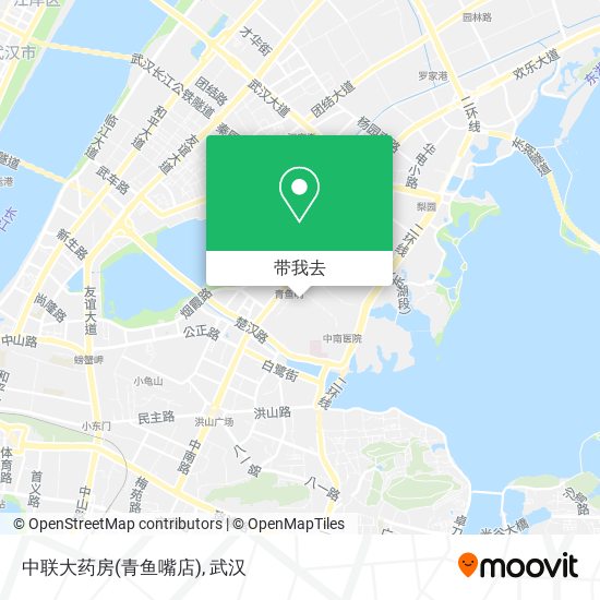 中联大药房(青鱼嘴店)地图